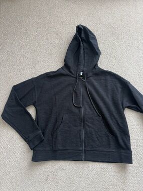 Old Navy Black Zip-Up Hoodie